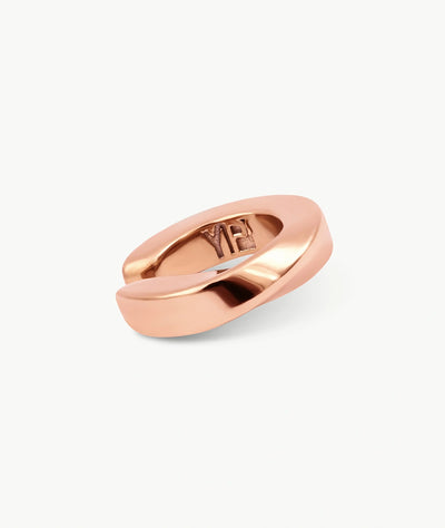 Ear cuff torsadé rose gold Honor M RG - YParis
