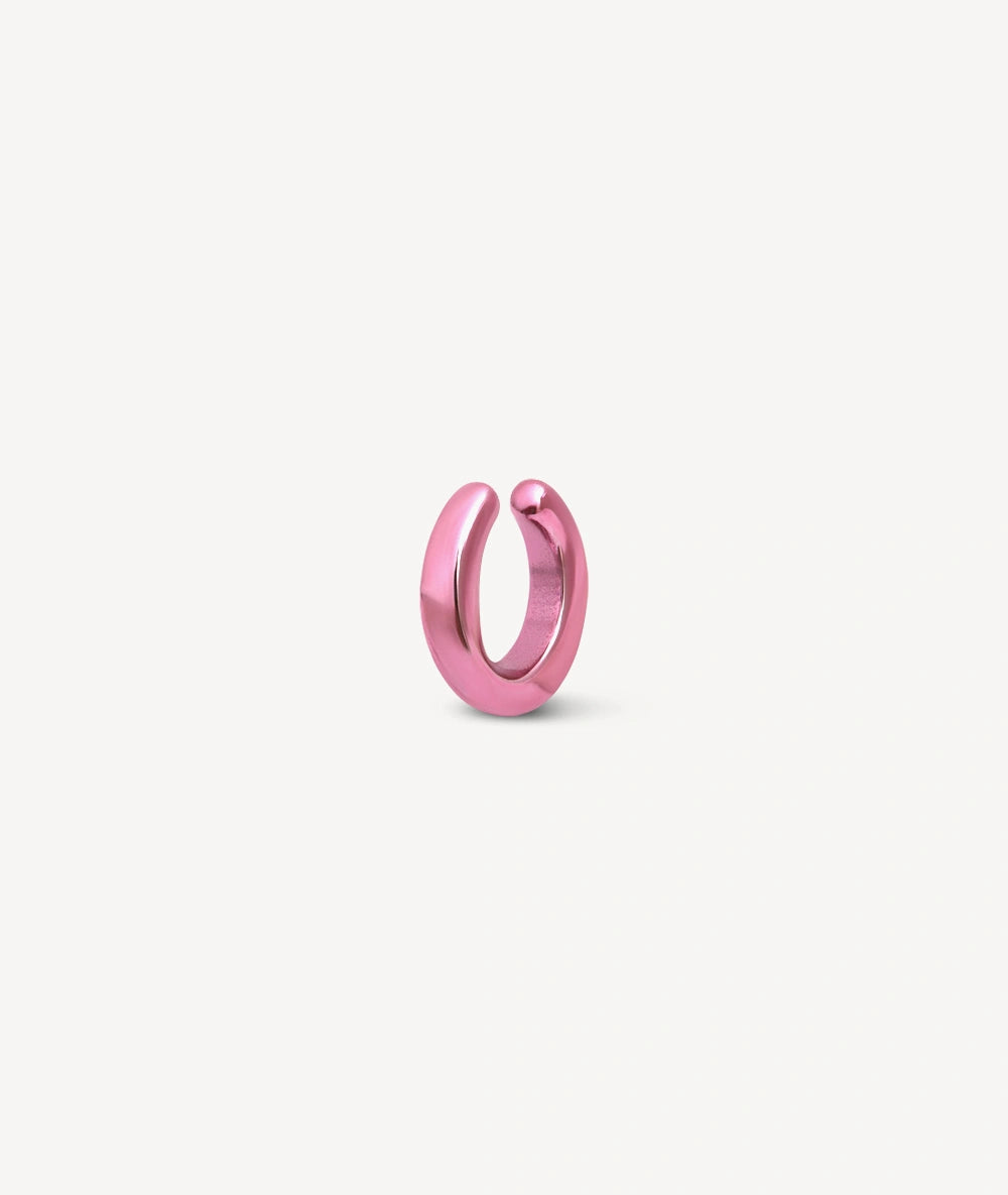 Honor S silver twisted ear cuff