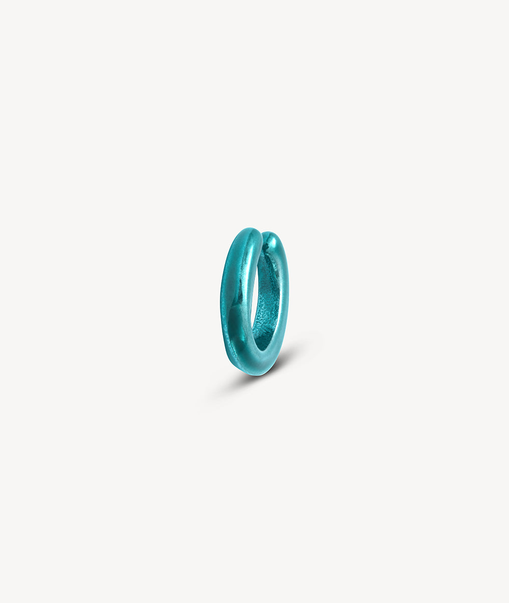 Ear cuff torsadé turquoise Honorito T