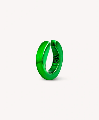 Ear cuff torsadé vert Honor M SG - YParis
