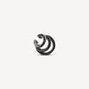 Ridley Star VS A triple silver and black zirconia vintage-effect ear cuff