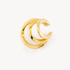 Ear cuff triple doré Ridley G