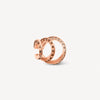 Triple gold ear cuff with zirconiums Ridley Star G