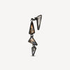 Vintage-style silver drop earring (right) SHIPPU R VS