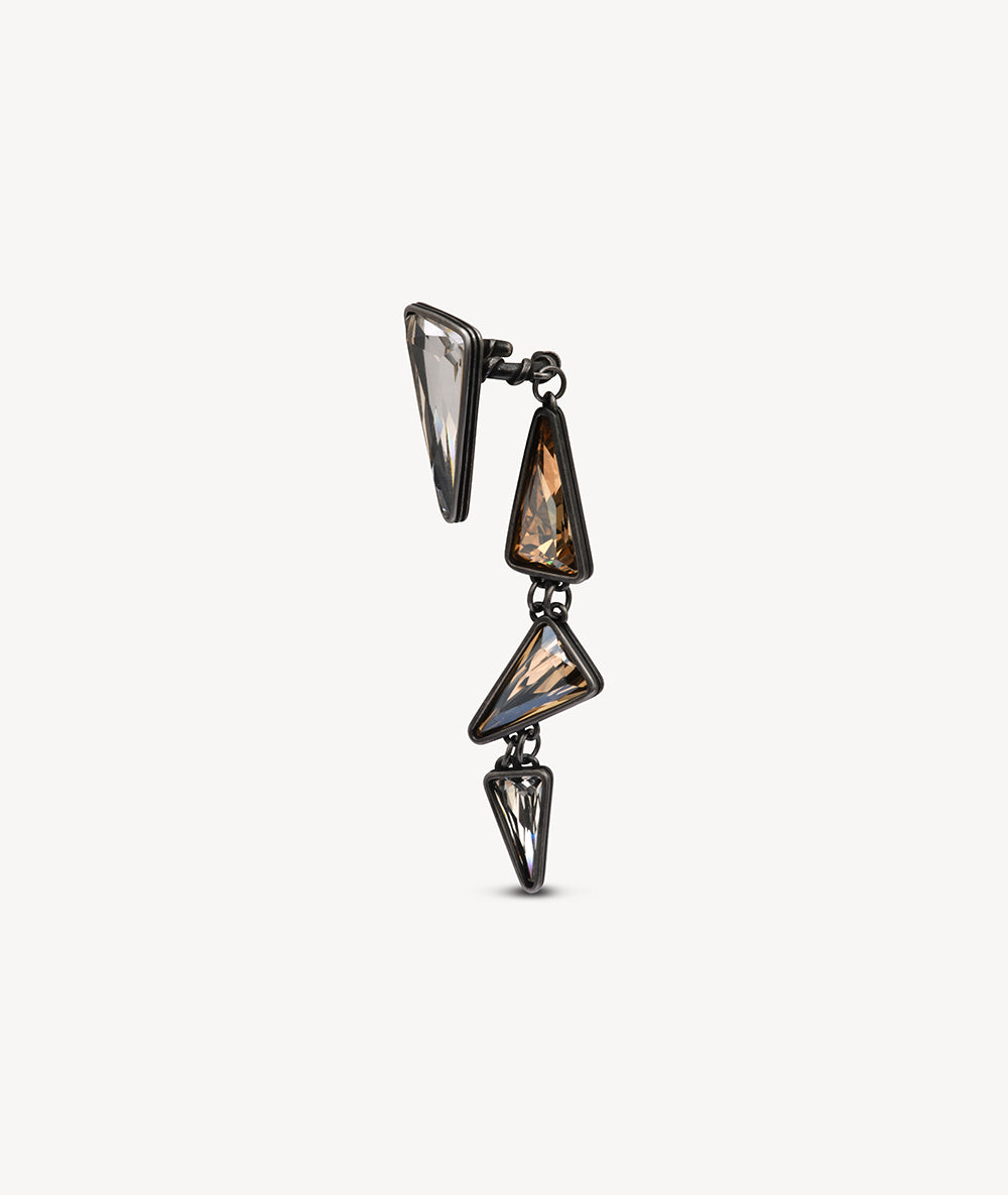Earcuff argenté pendant effet vintage (gauche) SHIPPU L VS