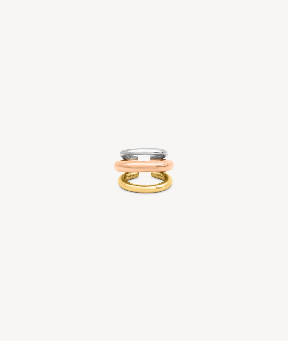 Earcuff tricolor APEX TRI ouverture 5mm