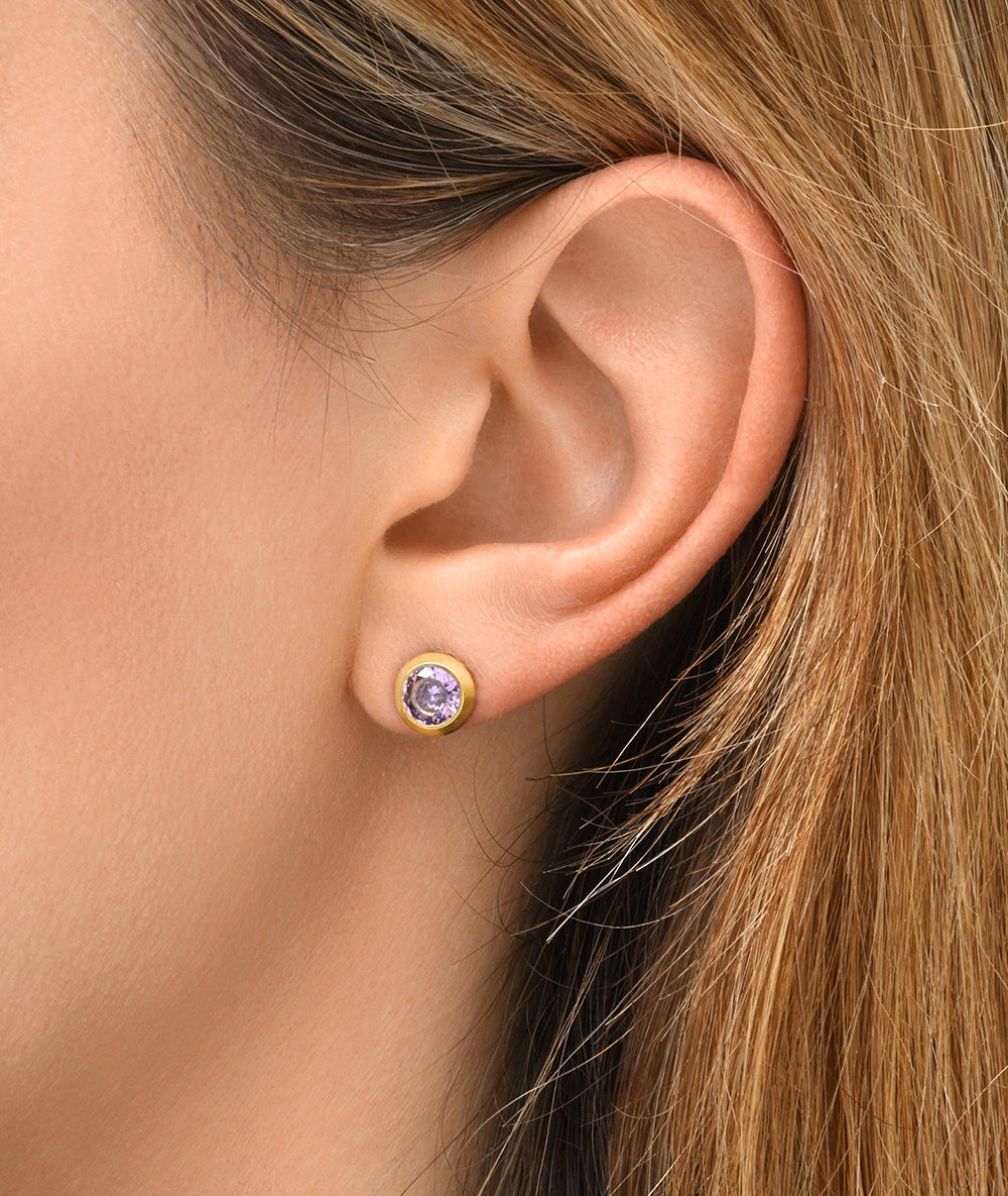 Triple gold ear cuff with zirconiums Ridley Star G