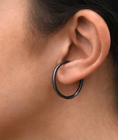Ear cuff créole argenté effet vintage Kylar VS - YParis