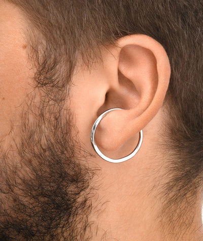 Ear cuff créole argenté Kylar S - YParis