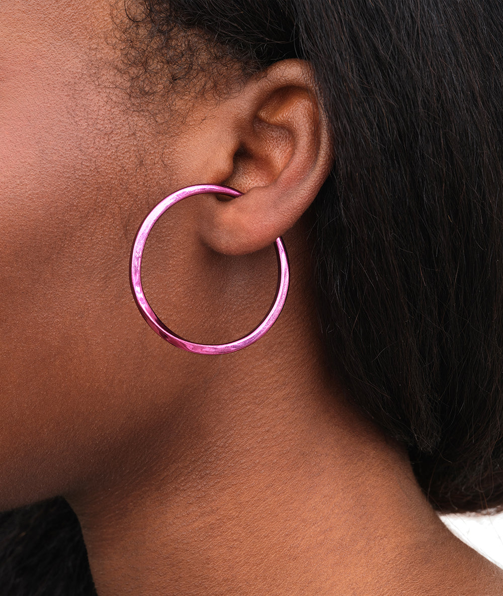 Ear cuff créole fuschia Gentry P