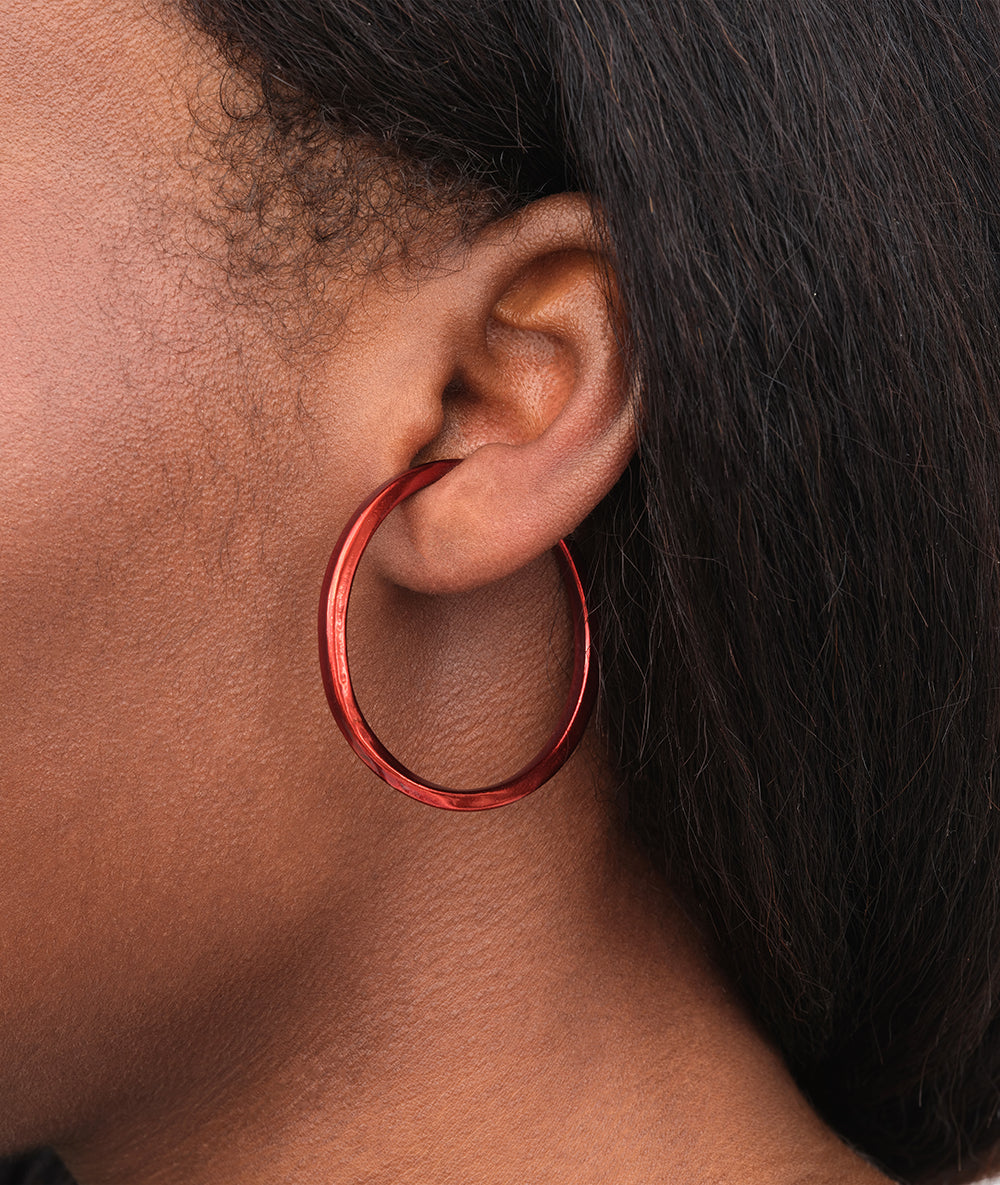 Ear cuff créole rouge Gentry R