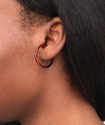 Ear cuff créole rouge Kylar R - YParis
