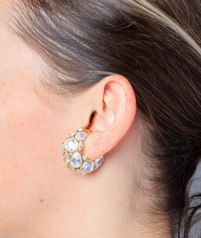 Ear cuff pierres doré Orion G - YParis