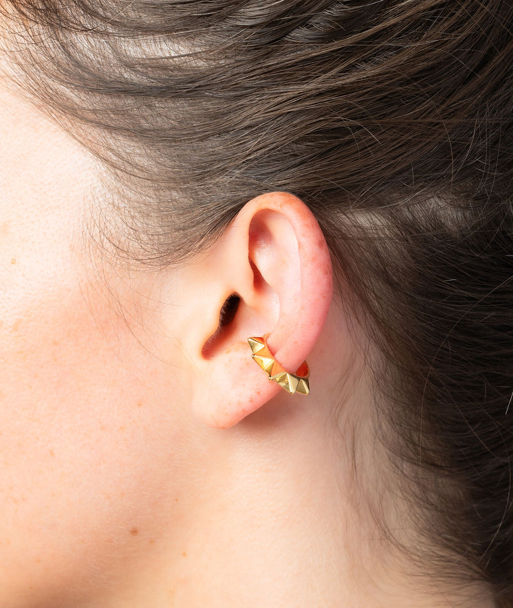 Ear cuff piques doré Pike G