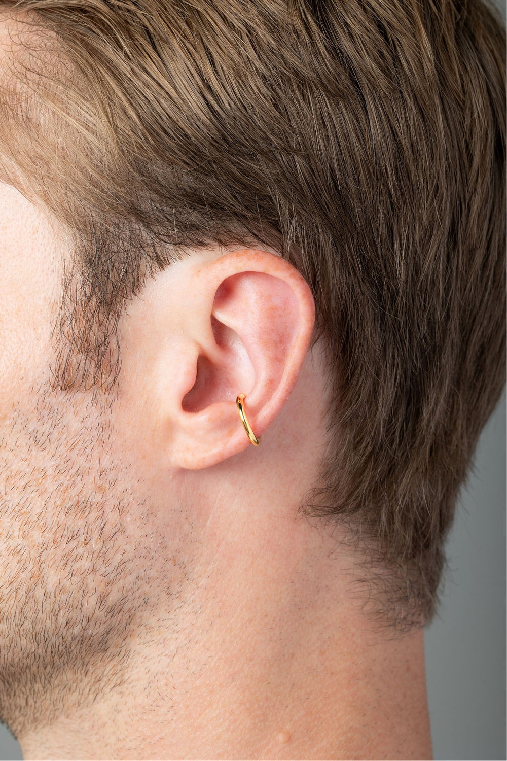Ear cuff rond doré Bully G