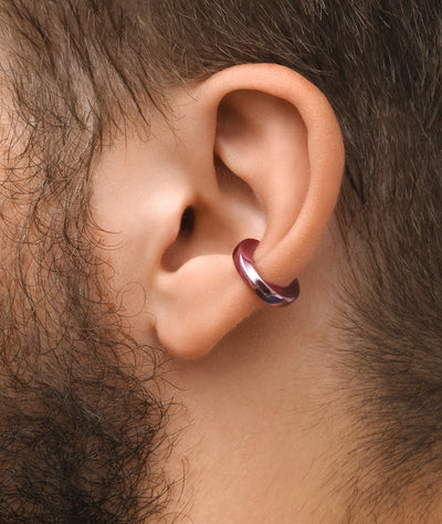 Ear cuff torsadé rose Honor S LP - YParis