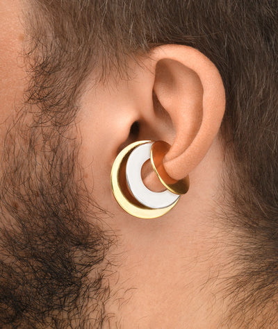 Ear cuff triple bicolore Tripler Bi - YParis