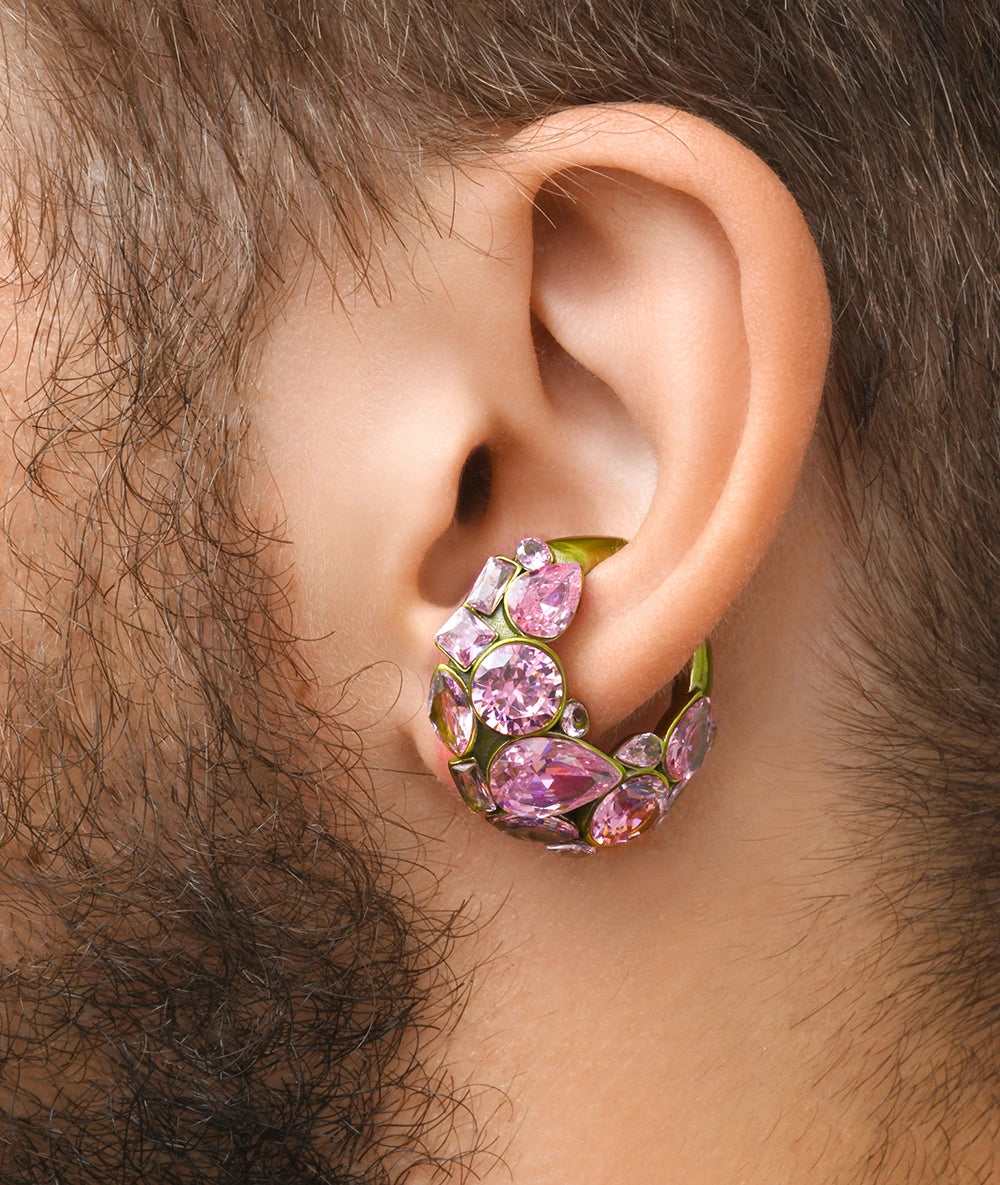 Ear cuff golden stones Orion G