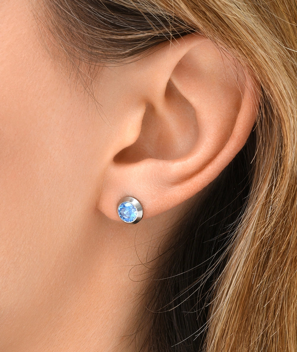 Carter G gold twist earring