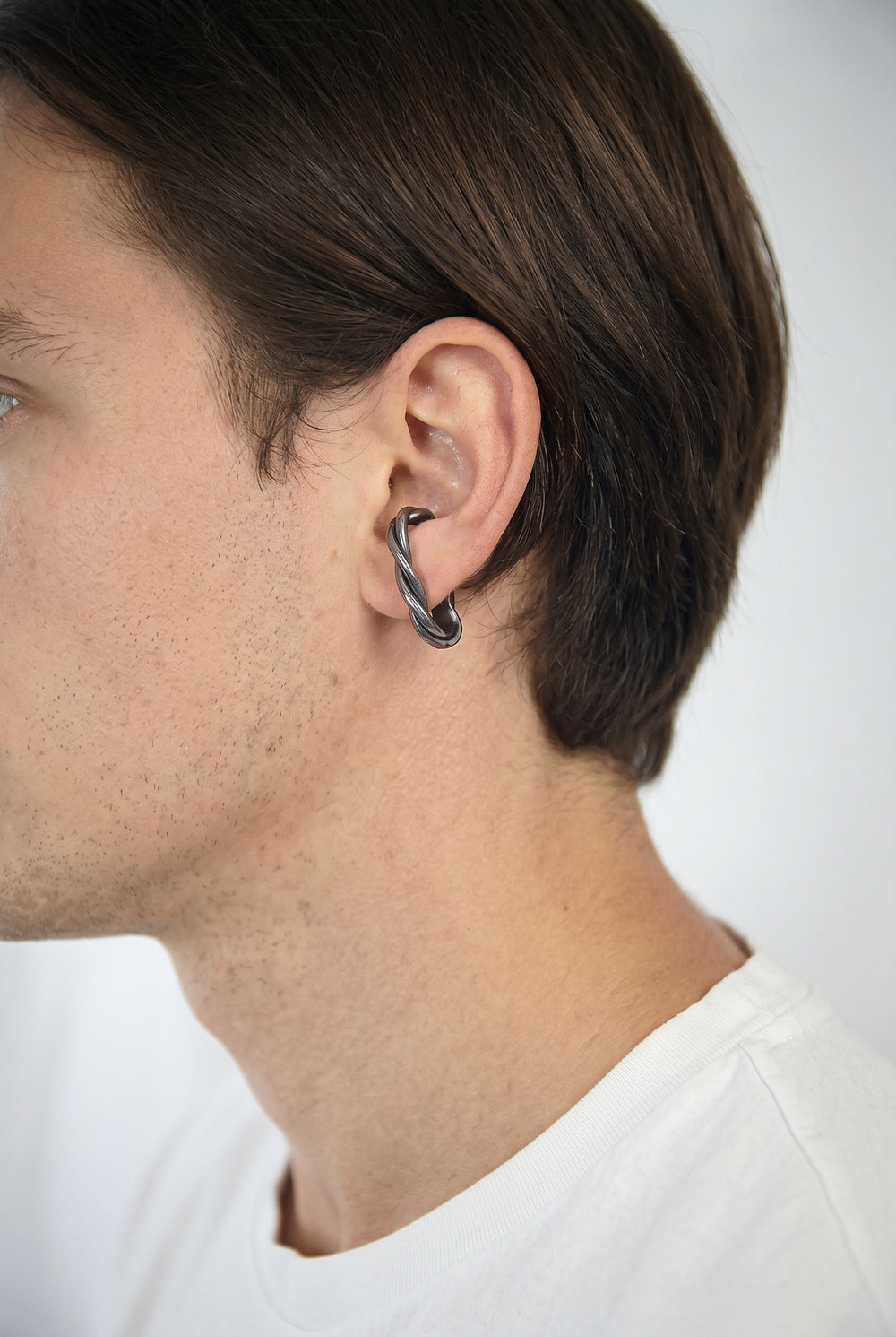 Ear cuff argenté effet vintage TIMBER VS