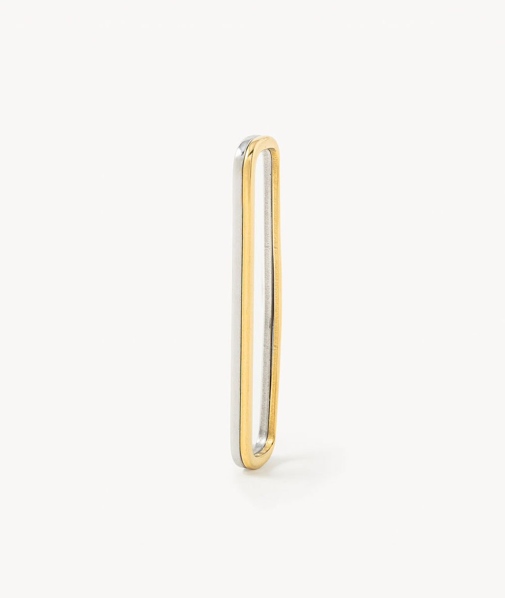 Ear cuff barre style industriel bicolore Nash Bi
