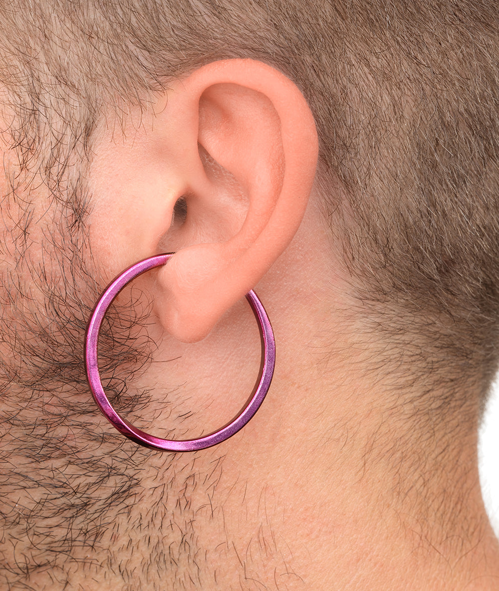 Ear cuff créole fuschia Gentry P