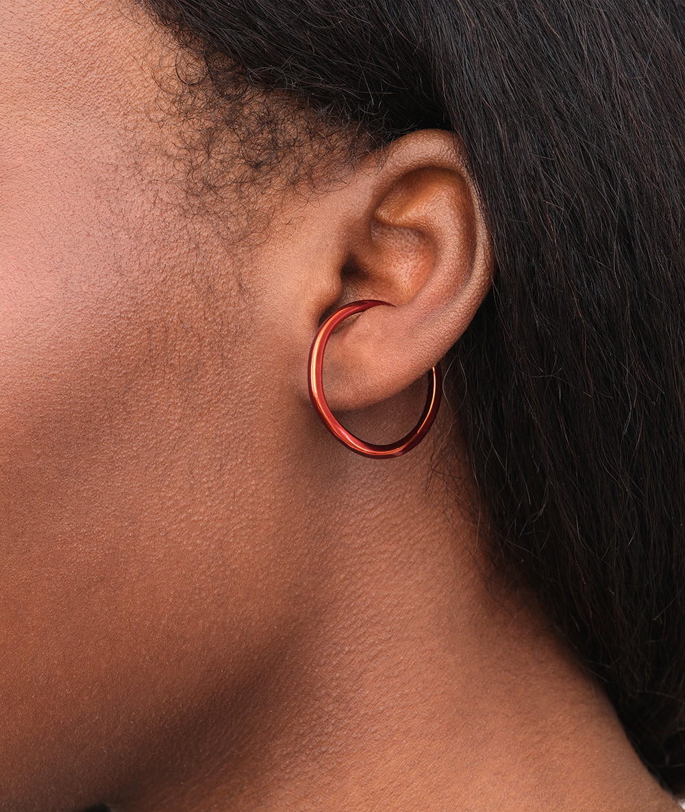 Ear cuff créole orange Kylar O