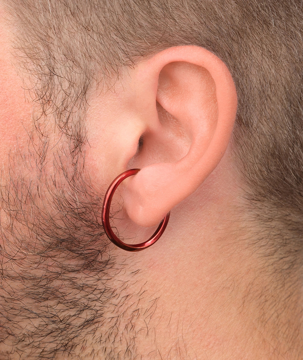 Ear cuff créole rouge Kylar R