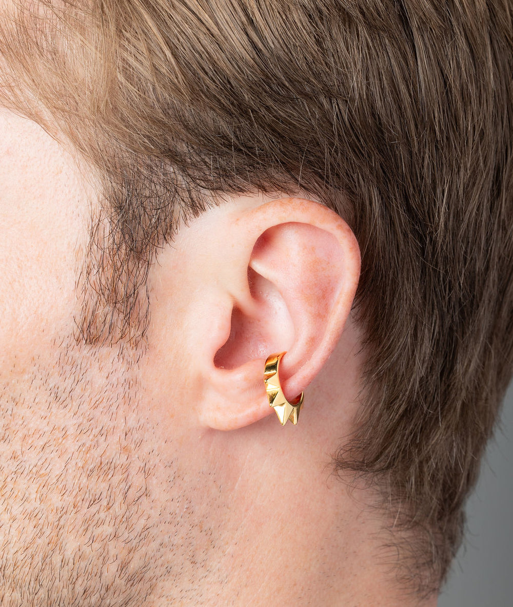 Ear cuff piques doré Pike G