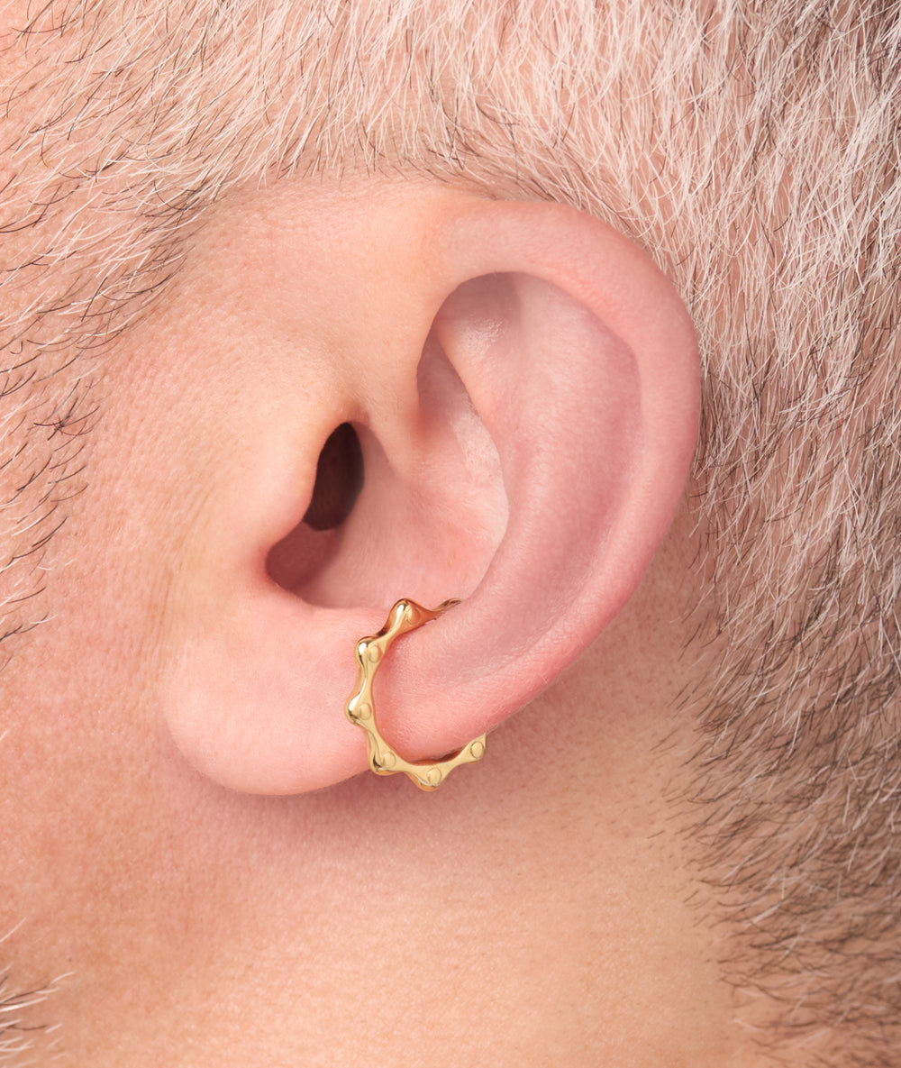 Ear cuff rond doré Fixie G