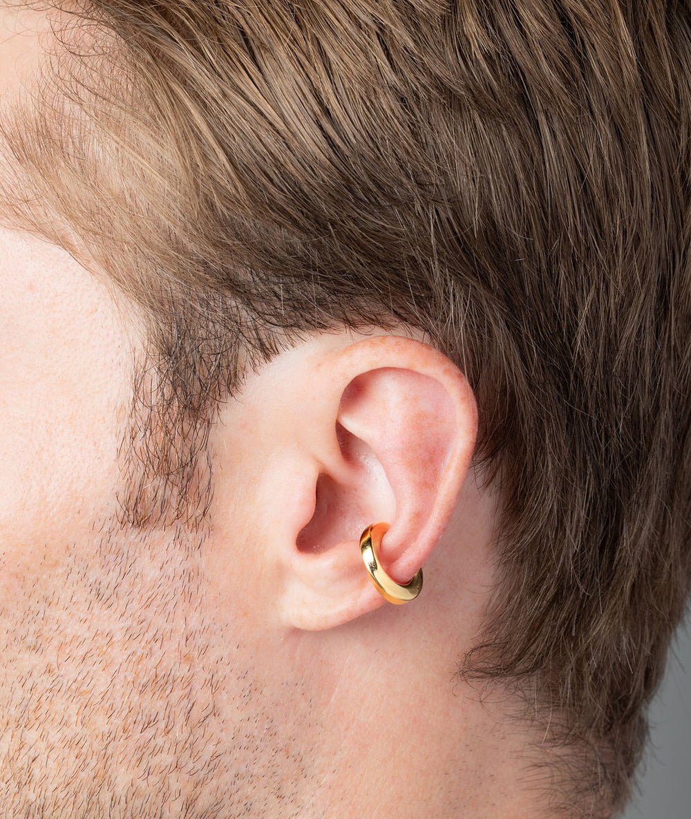 Honorito G gold twisted ear cuff
