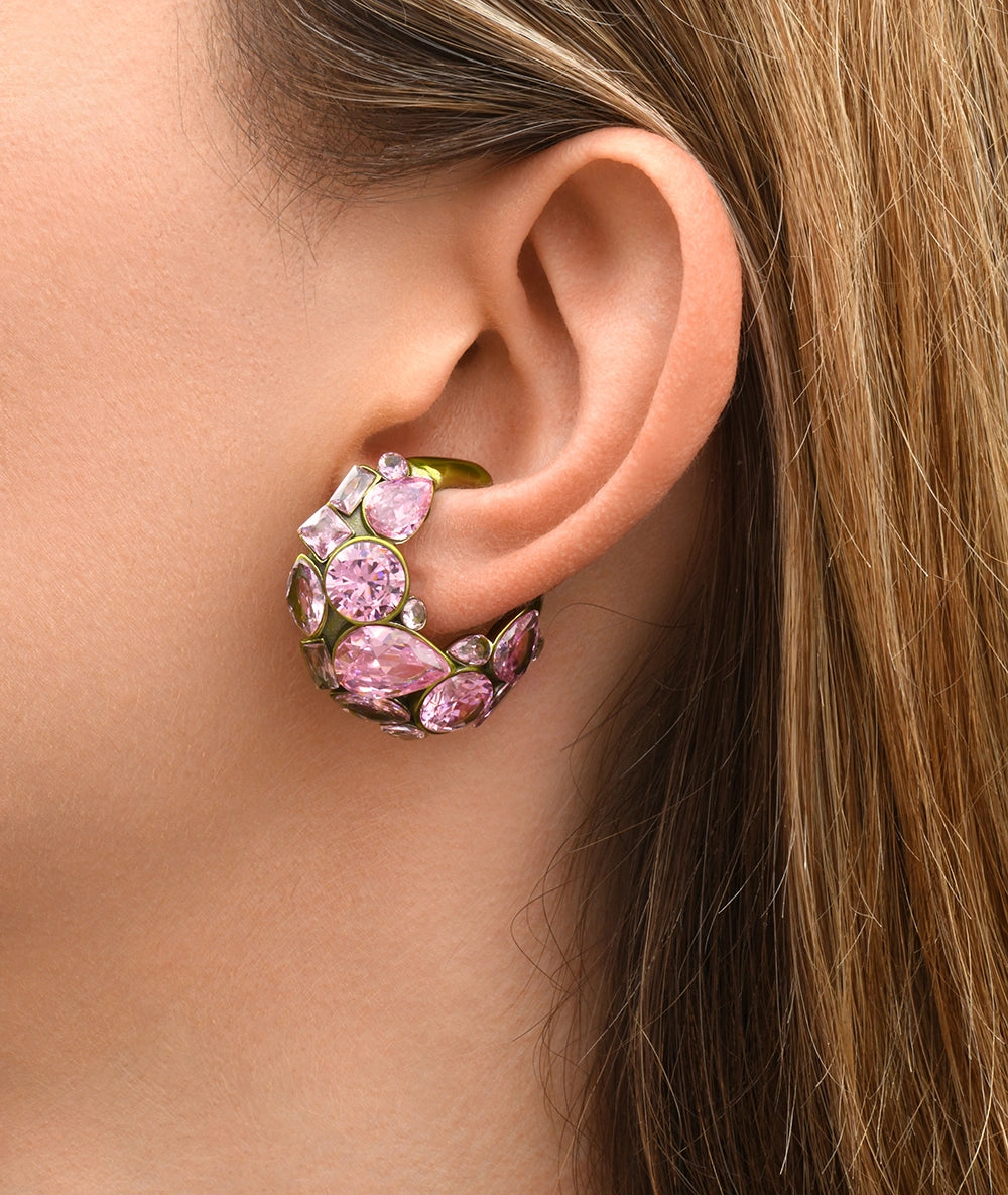 Ear cuff golden stones Orion G