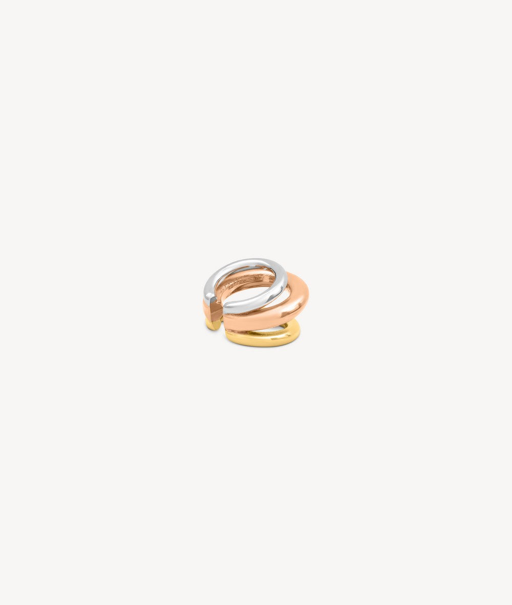 Earcuff triple tricolore APEX TRI ouverture 3.5MM