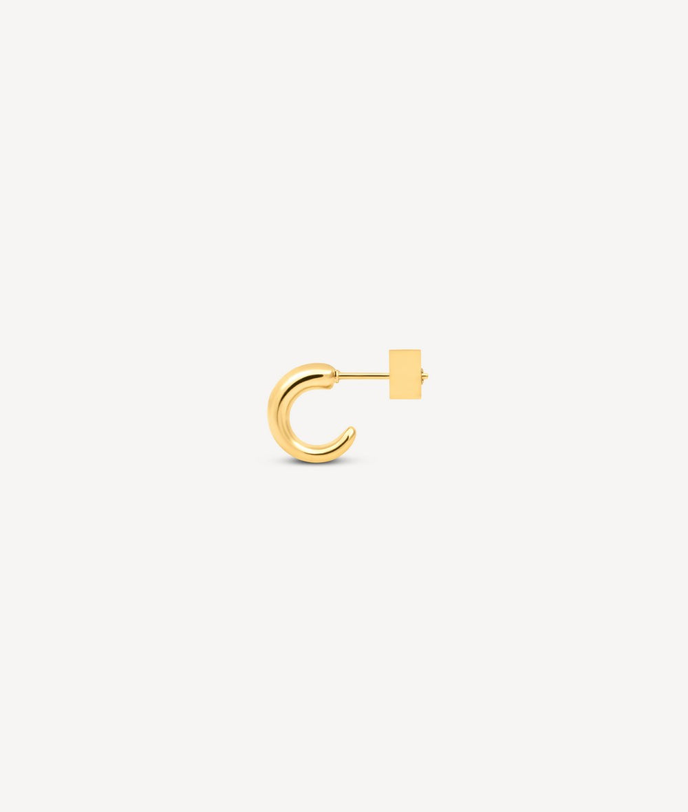 Boucle d'oreille créole doré DAN G