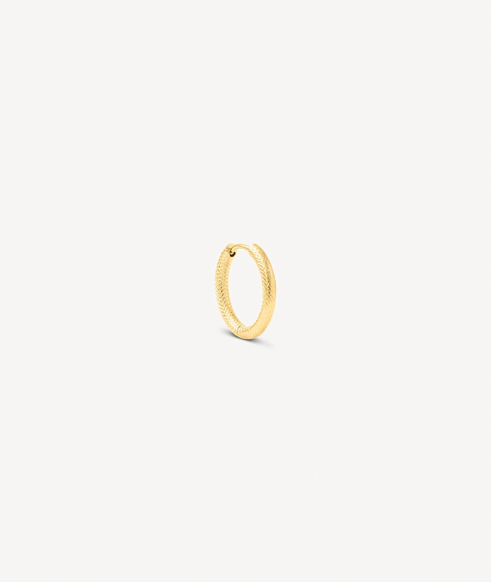 PARKER G XL Gold Hoop Earrings