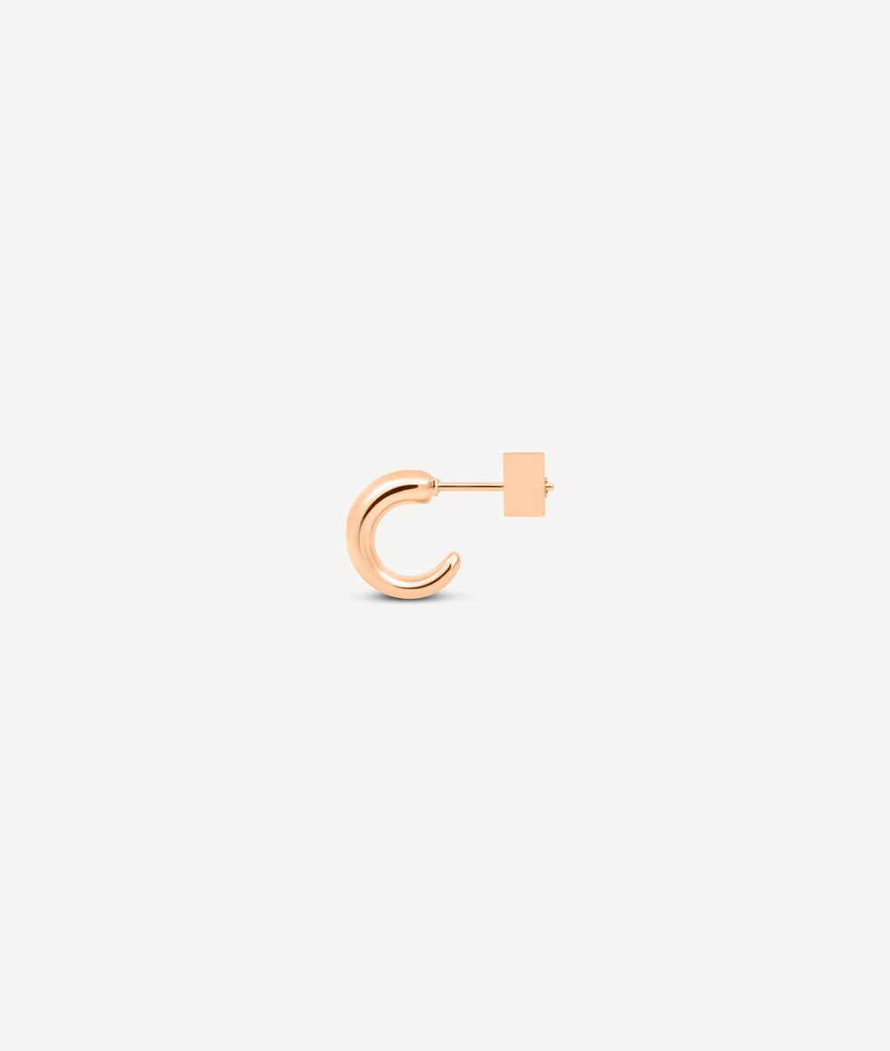DAN RG rose gold hoop earring