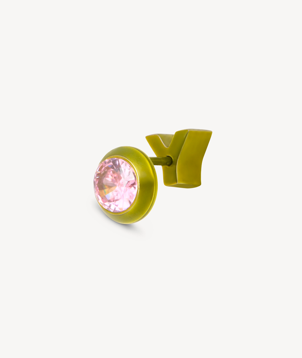 Triple gold ear cuff with zirconiums Ridley Star G