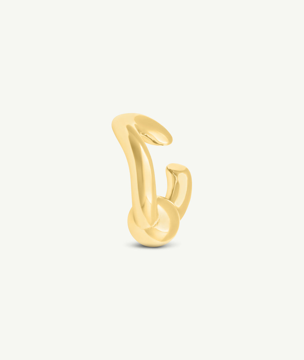 Ear cuff boule doré Curl G