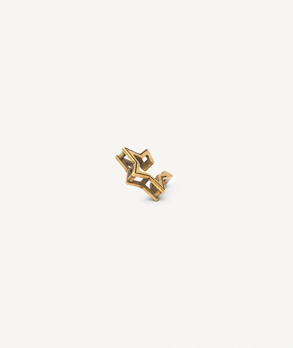 Ear cuff étoile doré effet vintage RAI VG