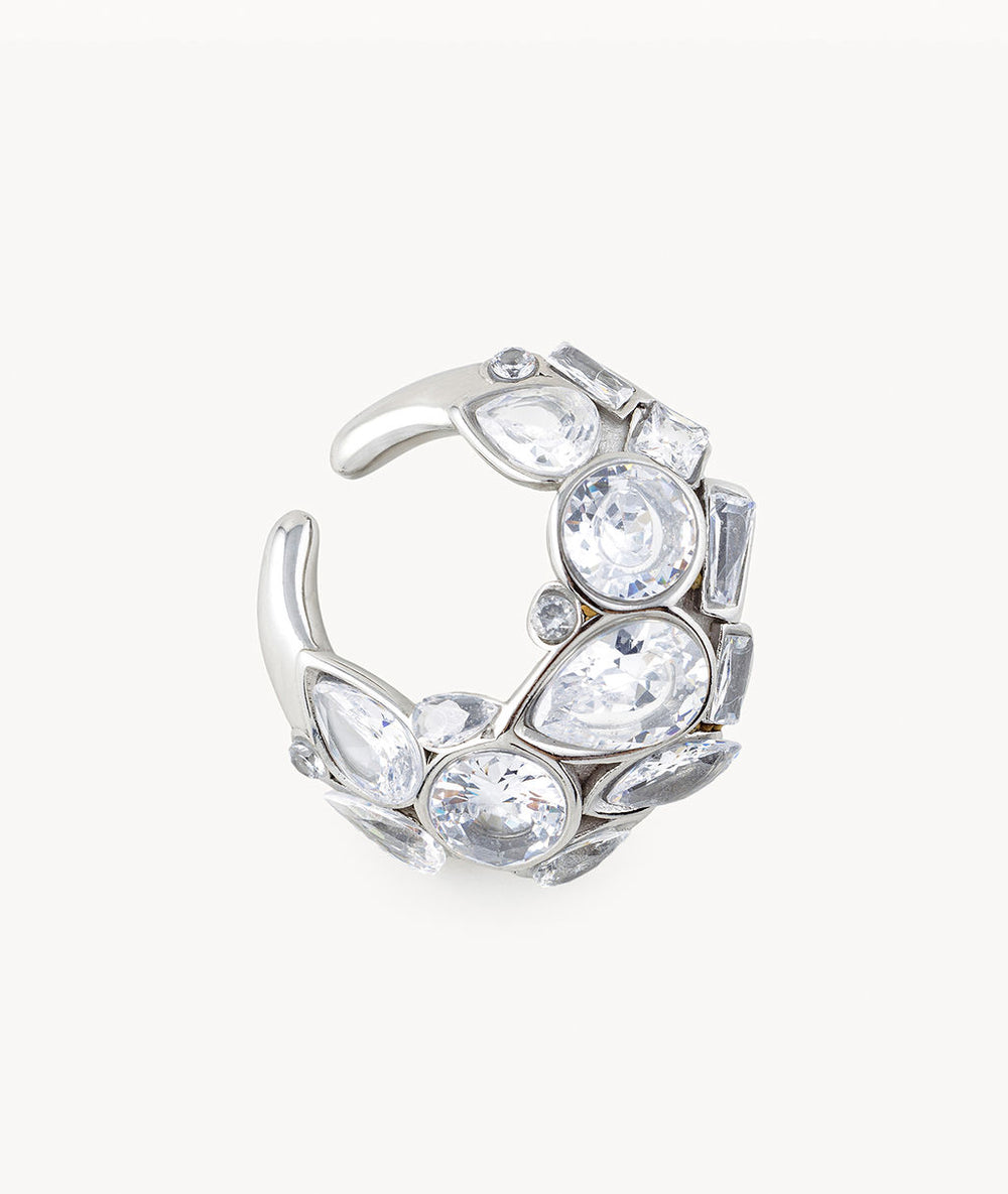 Ear cuff stones silver Orion S