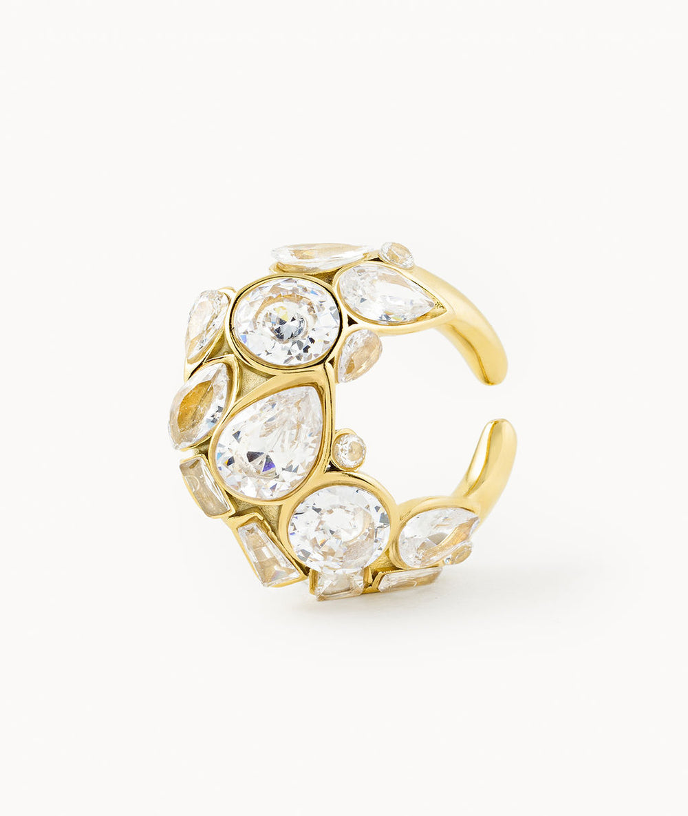 Ear cuff pierres doré Orion G