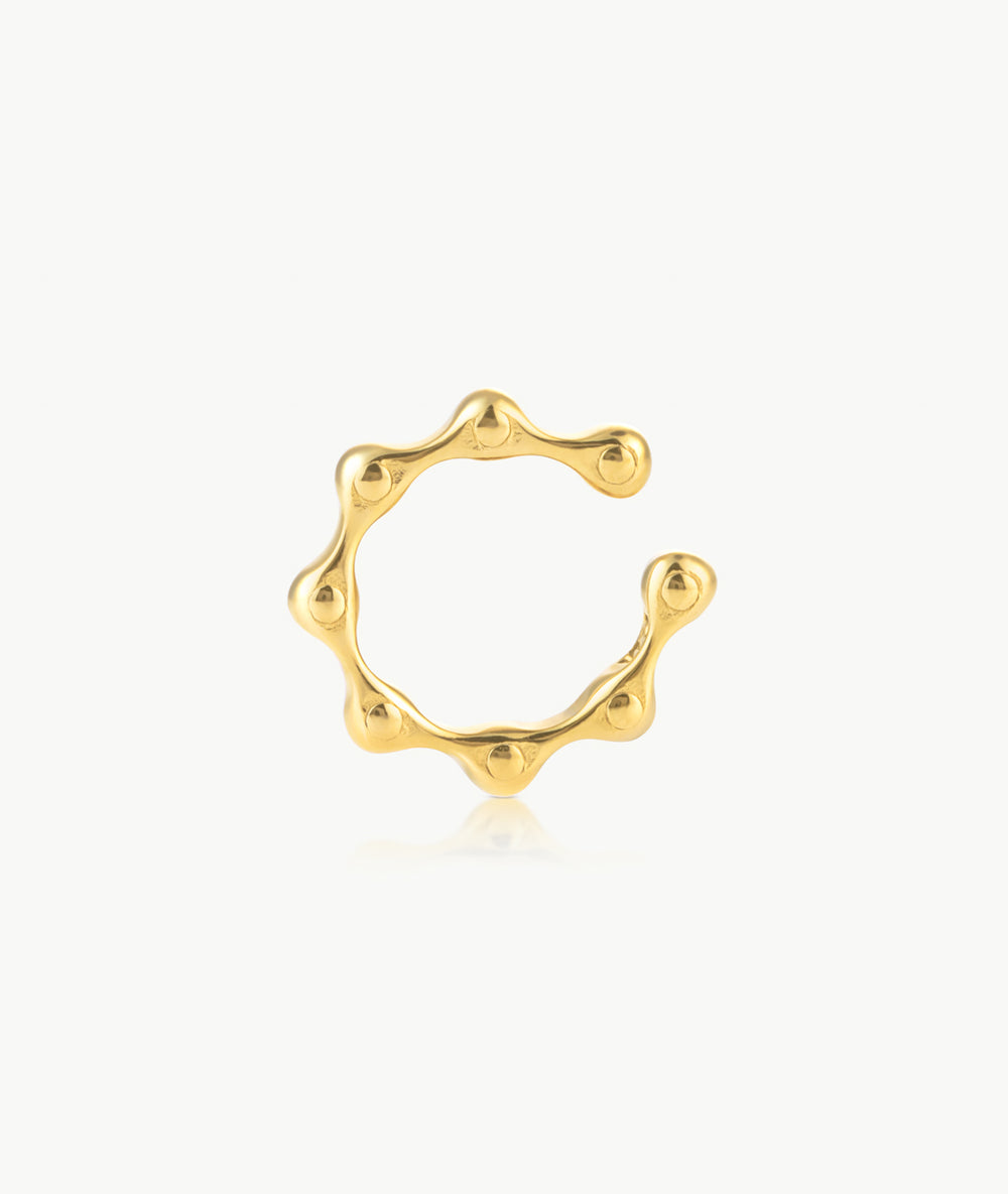 Ear cuff rond doré Fixie G