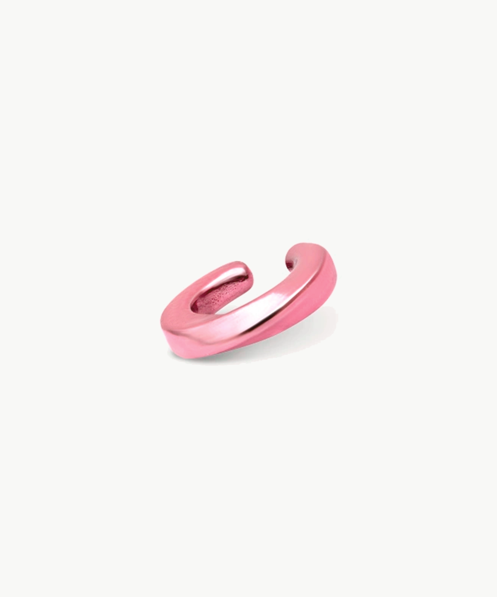 Honor S silver twisted ear cuff
