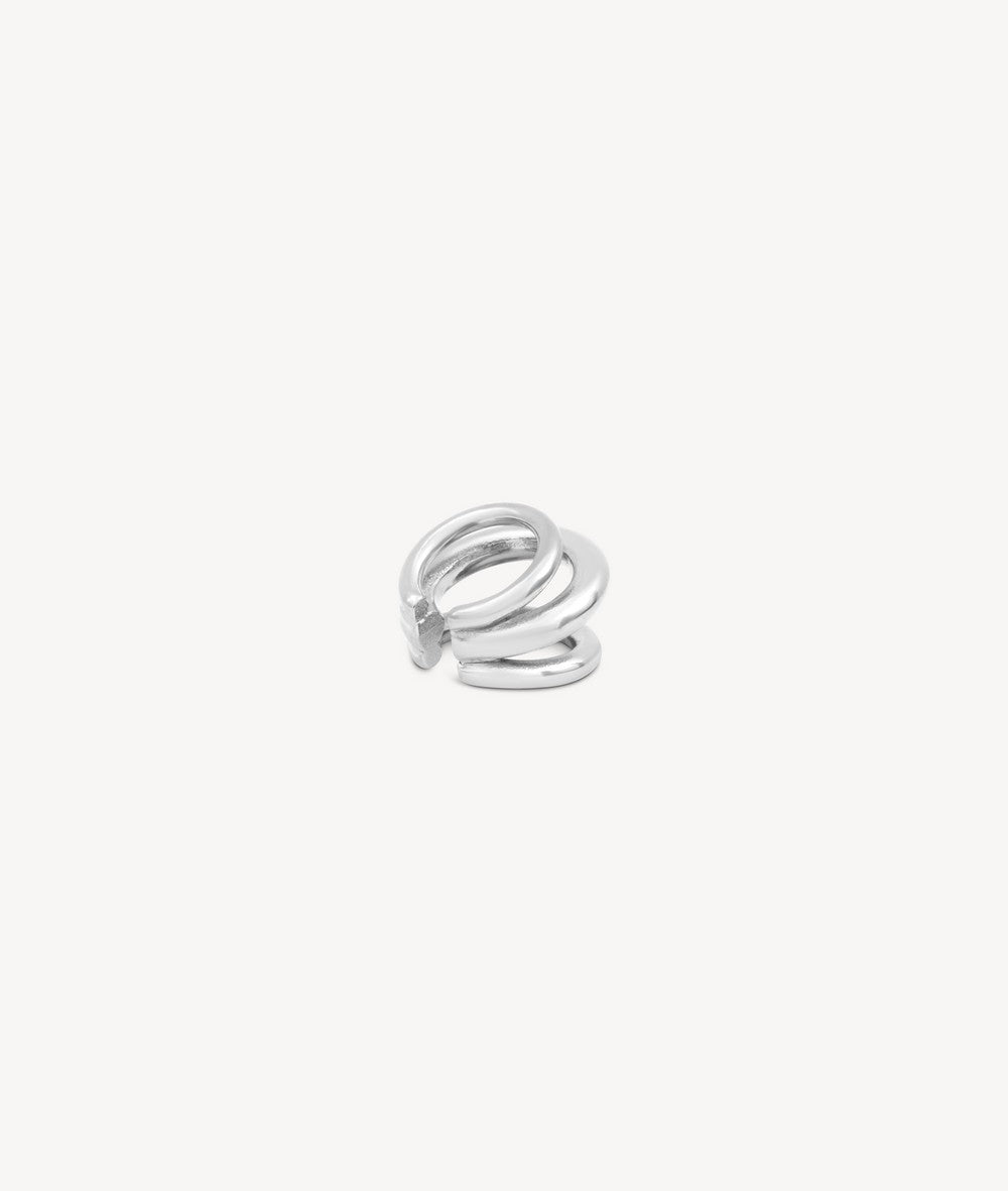 Earcuff triple argente APEX S ouverture 5mm