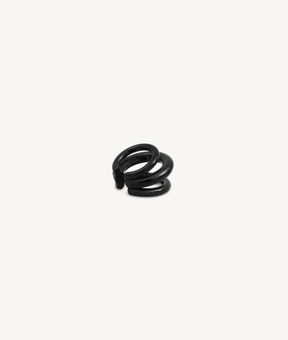 Earcuff triples noir APEX BL ouverture 3.5MM