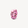 Ear cuff rose et zircons fuschia Dibba L LP