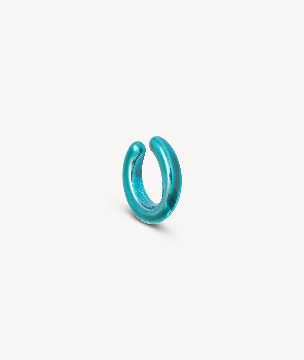 Ear cuff torsadé turquoise Honorito T
