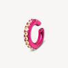 Ear cuff rond rose et zircons Abi L LP