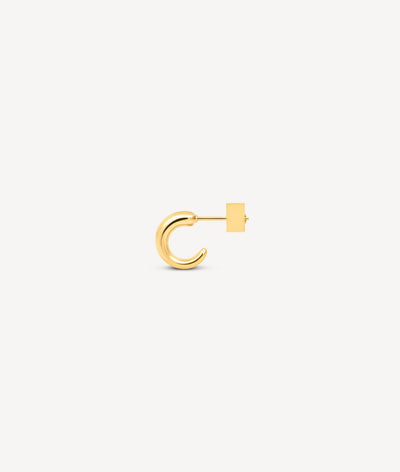 Boucle d'oreille créole doré DAN G - YParis