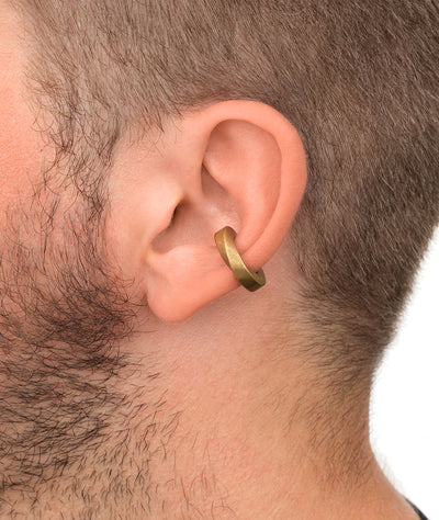 Ear cuff torsadé doré effet vintage Honor M VG - YParis